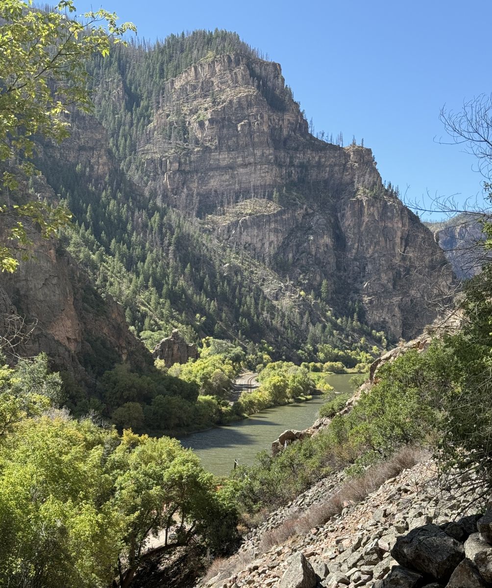 Gorge in Colorado by Hanging Lake 